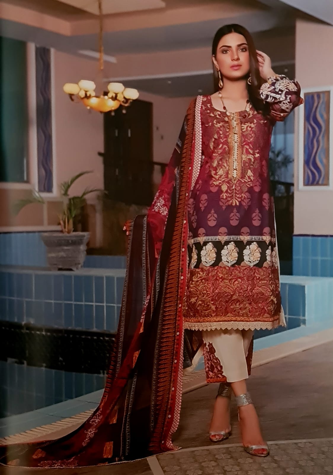 Munira's 3 Piece Stitched