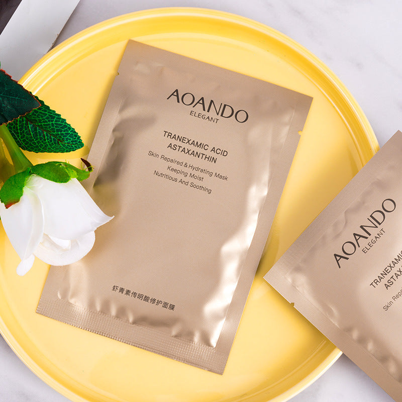 Aonando Astaxanthin And Tranexamic Acid Repairing Mask Moisturizing Skin Care