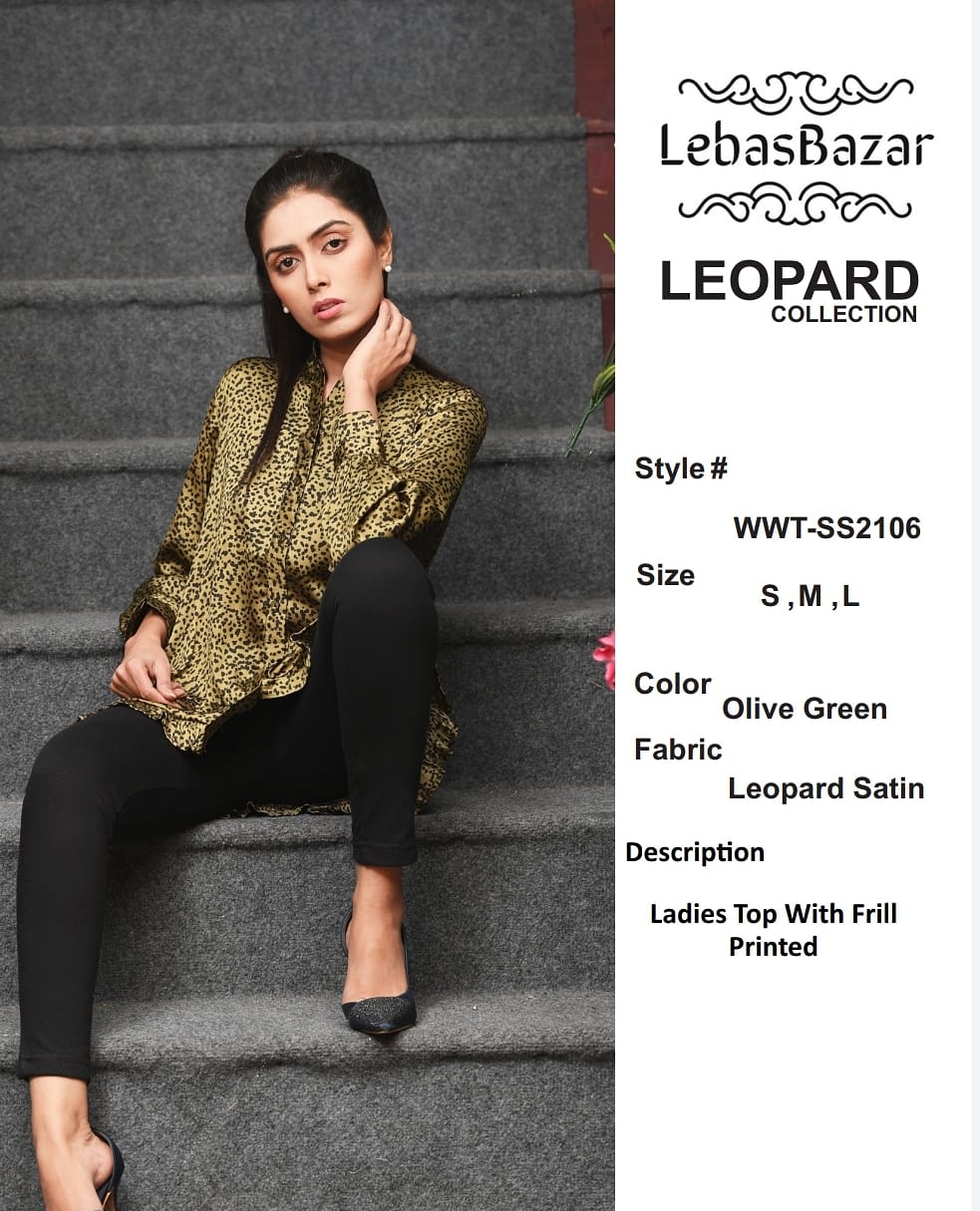 Leopard Style Tunic ss2106