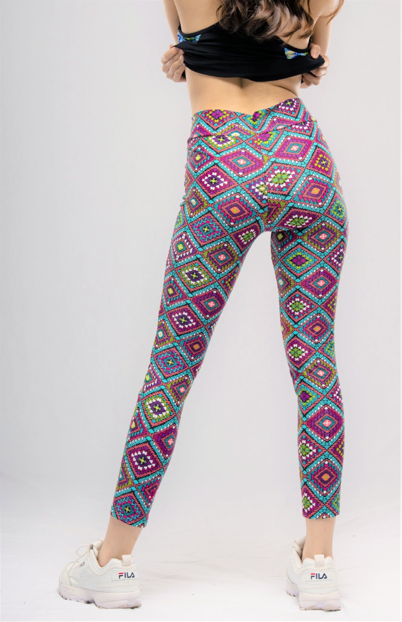 Spotted Women Knitted Pants Brand HYDRA